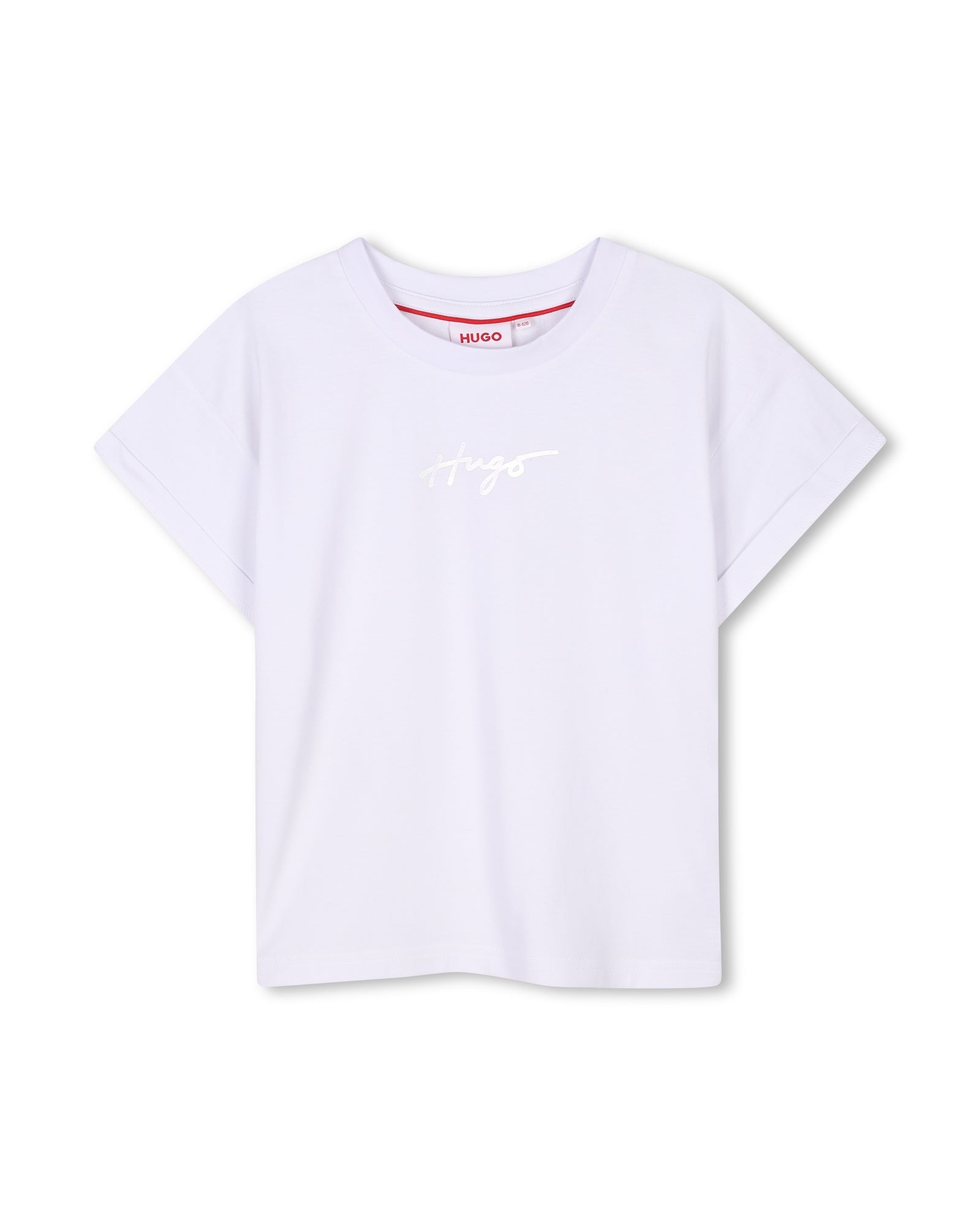 Short-sleeved cotton T-shirt - White
