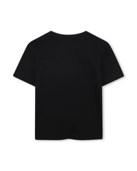 T-shirt manches courtes en coton - Black