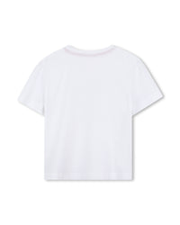 T-shirt manches courtes en coton - Blanc
