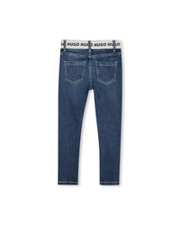 Jegging avec logo en denim - Denim Blue