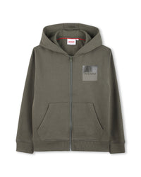 CARDIGAN A CAPUCHE