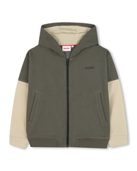 CARDIGAN A CAPUCHE