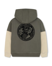CARDIGAN A CAPUCHE