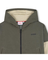 CARDIGAN A CAPUCHE