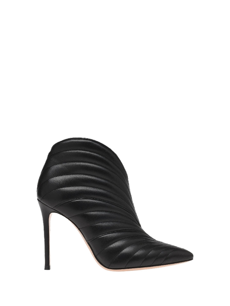 Bottines Eiko 105 en cuir lisse - Noir