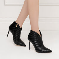 Bottines Eiko 105 en cuir lisse - Noir