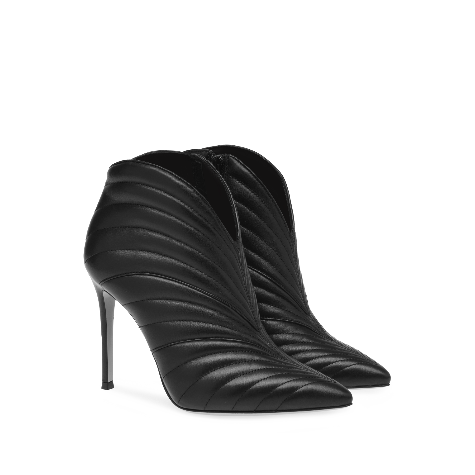 Bottines Eiko 105 en cuir lisse - Noir