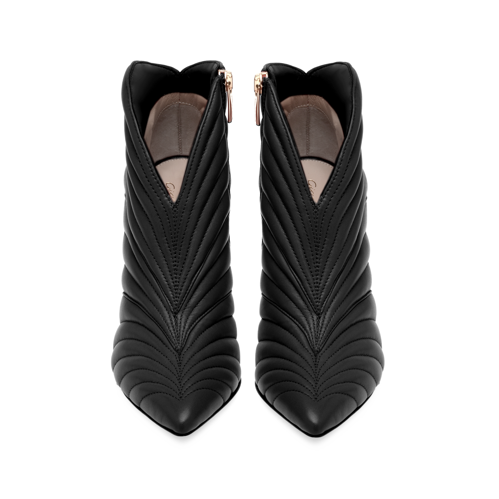 Bottines Eiko 105 en cuir lisse - Noir