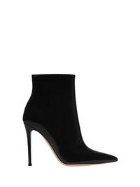 Bottines Avril 105 en cuir verni - Noir