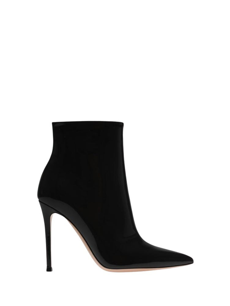 Bottines Avril 105 en cuir verni - Noir