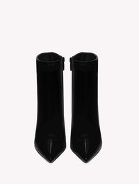 Bottines Avril 105 en cuir verni - Noir