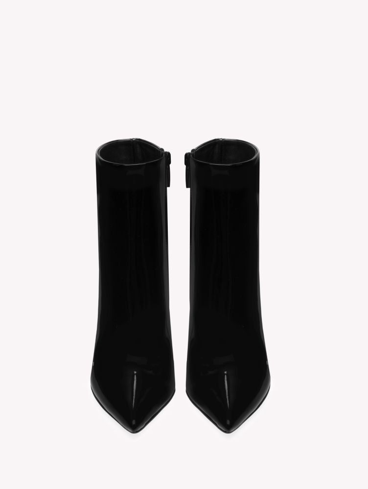 Bottines Avril 105 en cuir verni - Noir