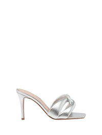Sandales Amour 85 en cuir lisse - Argent