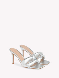 Sandales Amour 85 en cuir lisse - Argent