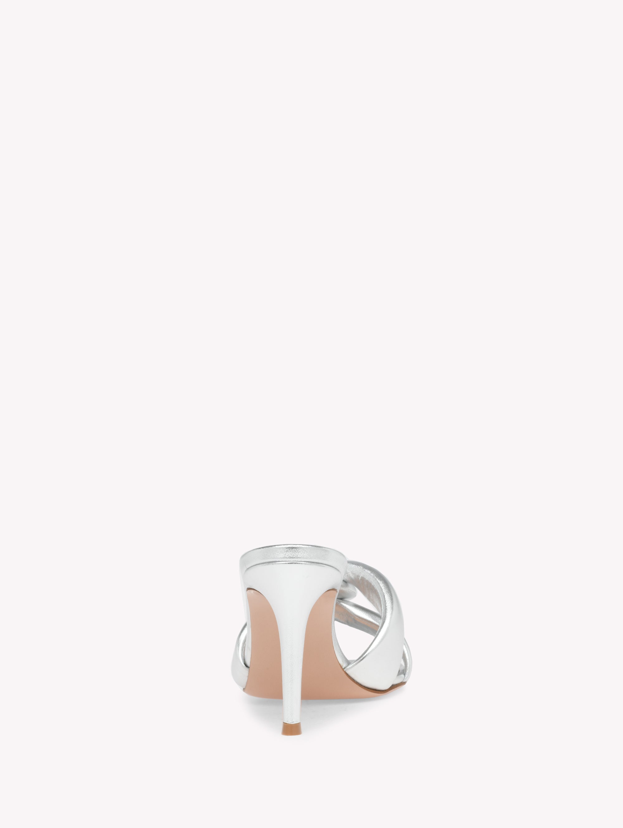 Sandales Amour 85 en cuir lisse - Argent