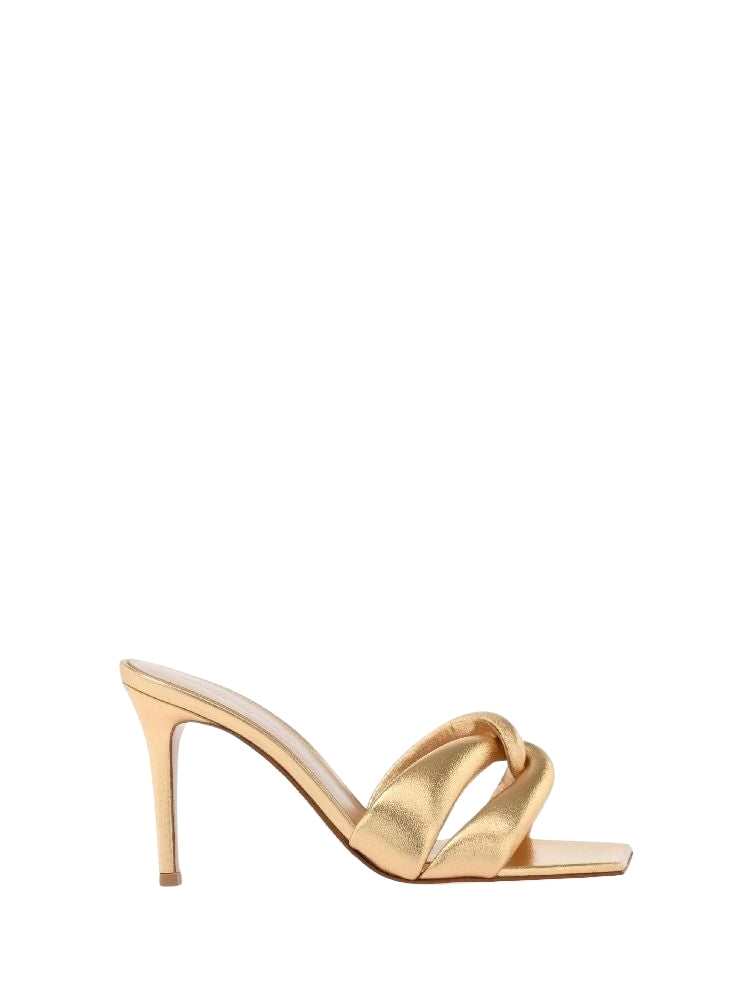 Sandales Amour 85 en cuir lisse - Or