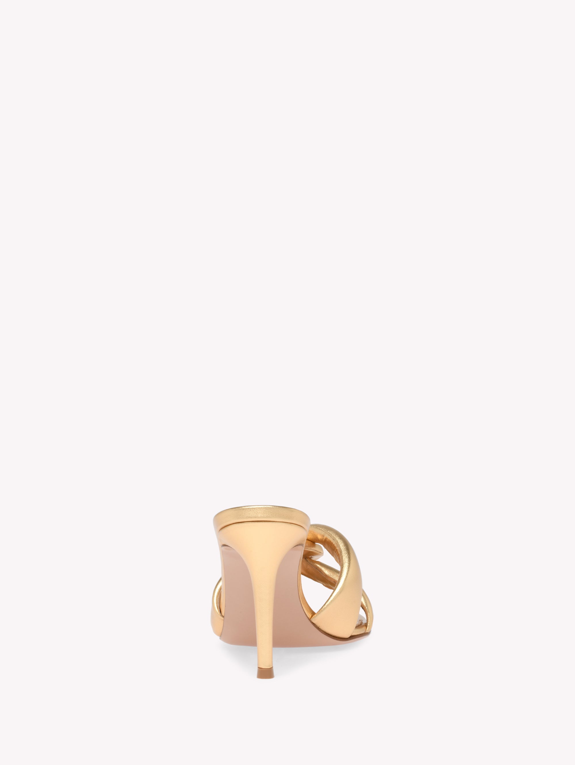 Sandales Amour 85 en cuir lisse - Or