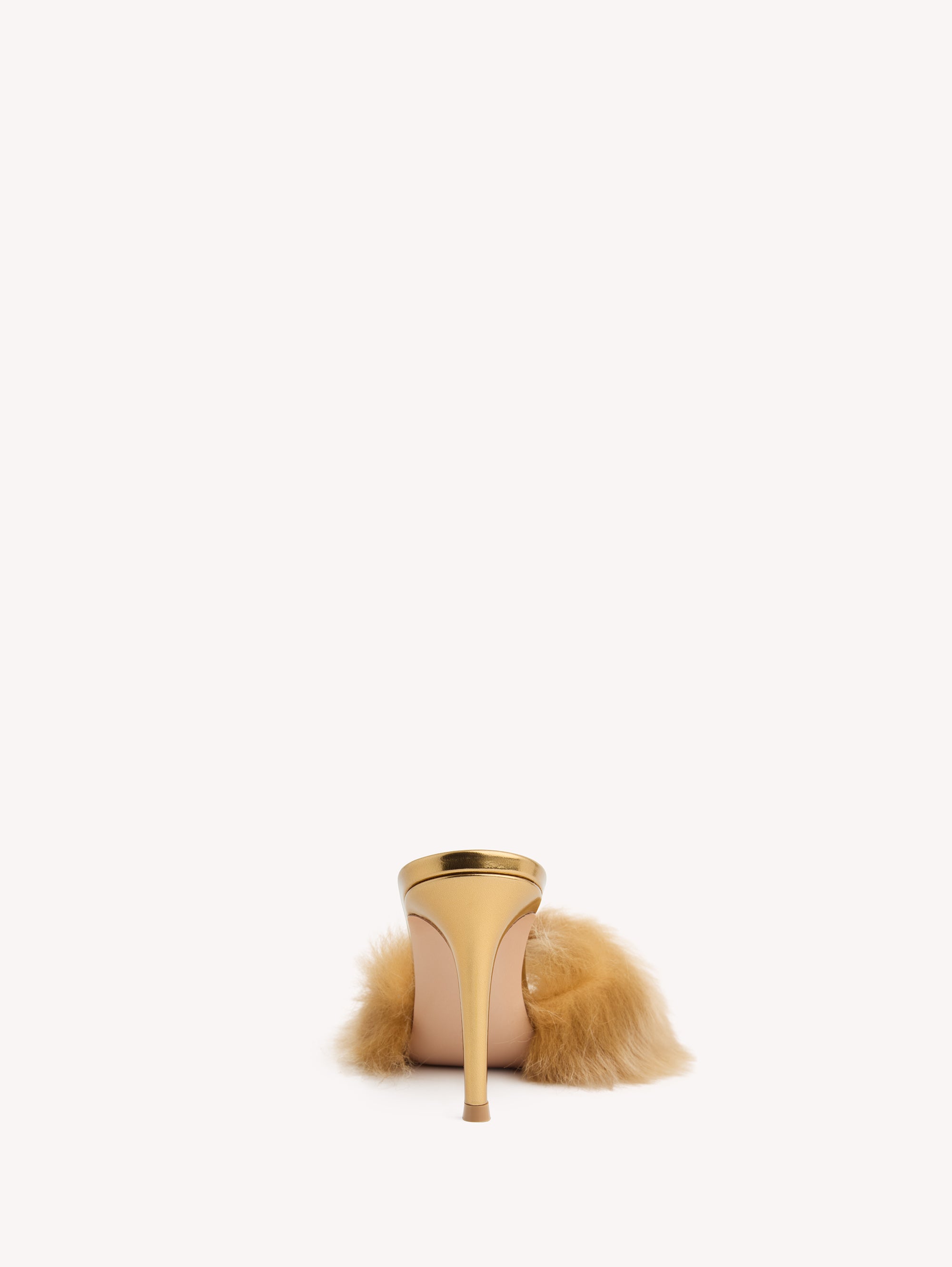 Sandales Jenny 85 en cuir lisse - Or