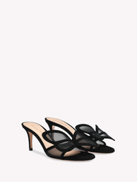 Sandales Ilia 70 en daim - Noir