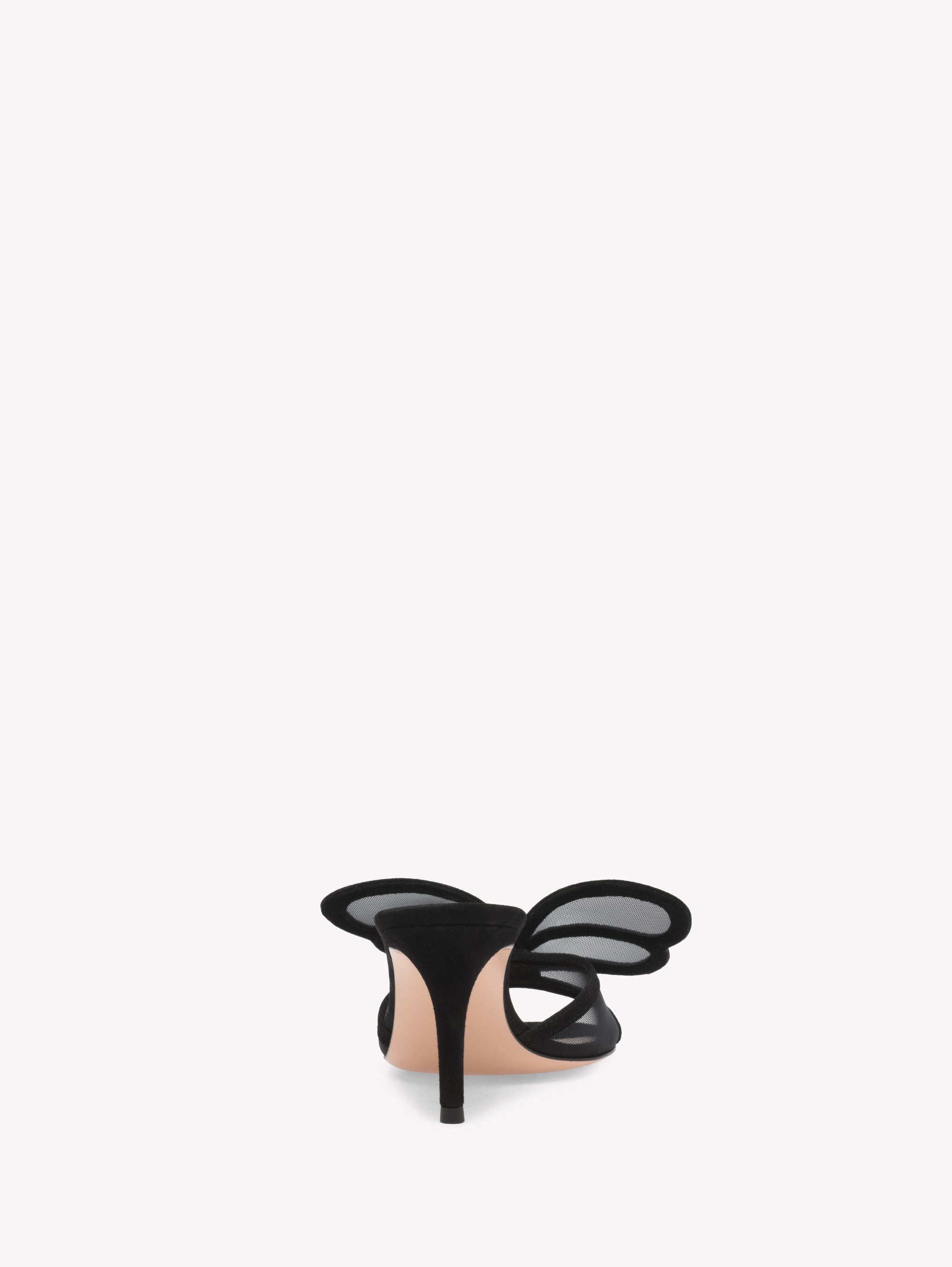 Sandales Ilia 70 en daim - Noir