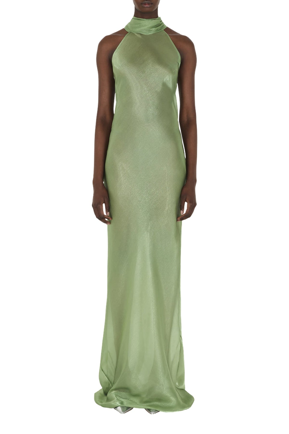 Sienna Gown - Matcha Green