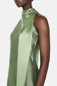 Sienna Gown - Matcha Green