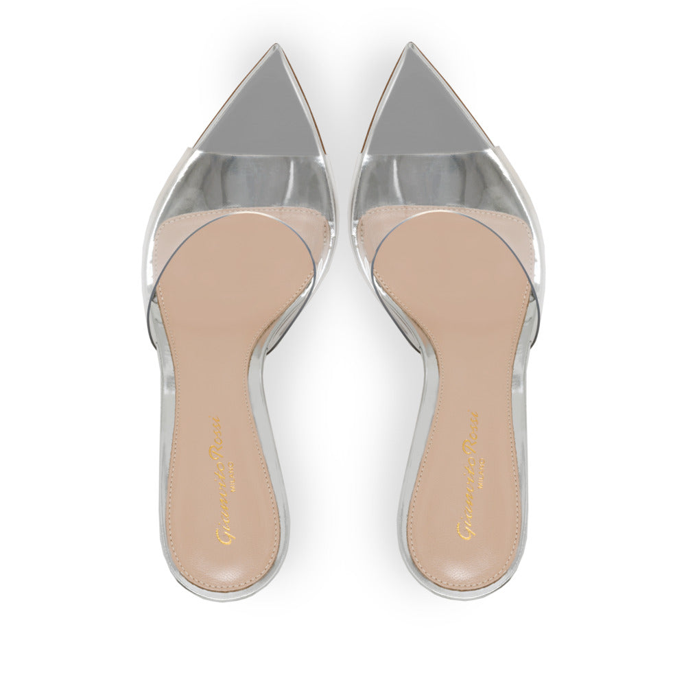 Mules Elle 85 - Argent
