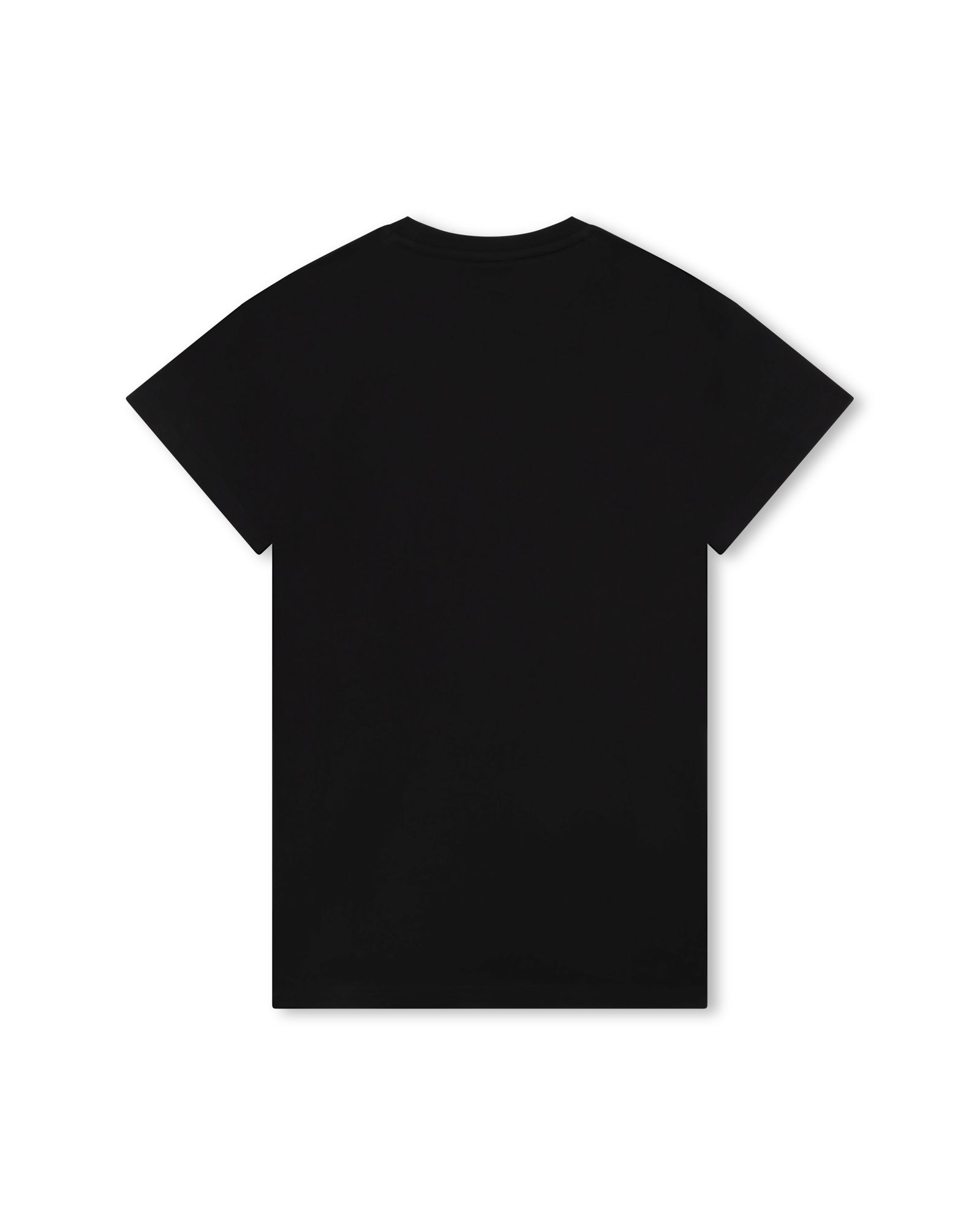 Robe à logo en coton - Black