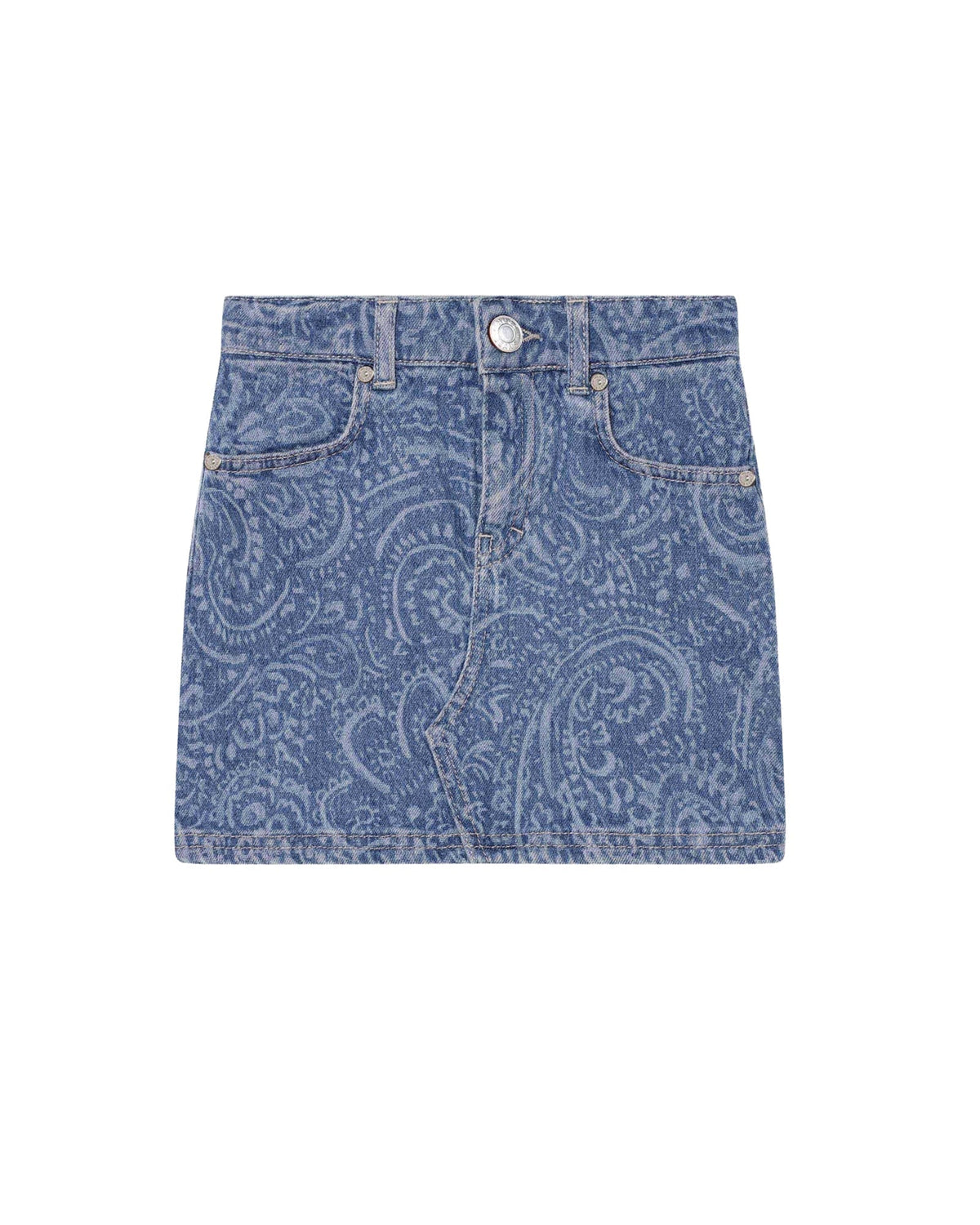 Jupe courte en denim - Denim Blue