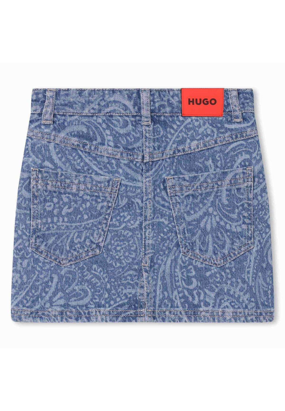 Jupe courte en denim - Denim Blue