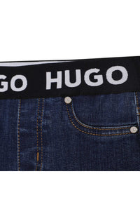 Legging poches en demin - Denim Blue