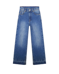 Pantalon 5 poches en denim - Denim Blue