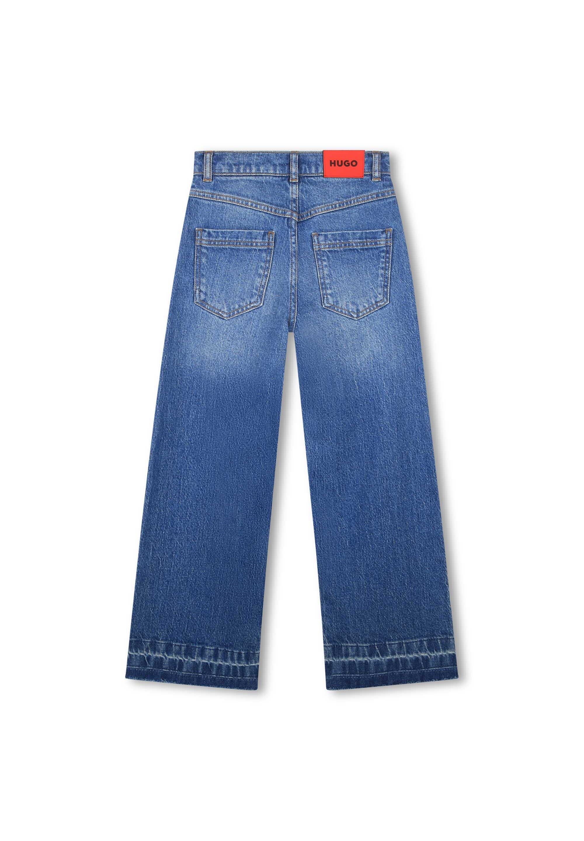 Pantalon 5 poches en denim - Denim Blue