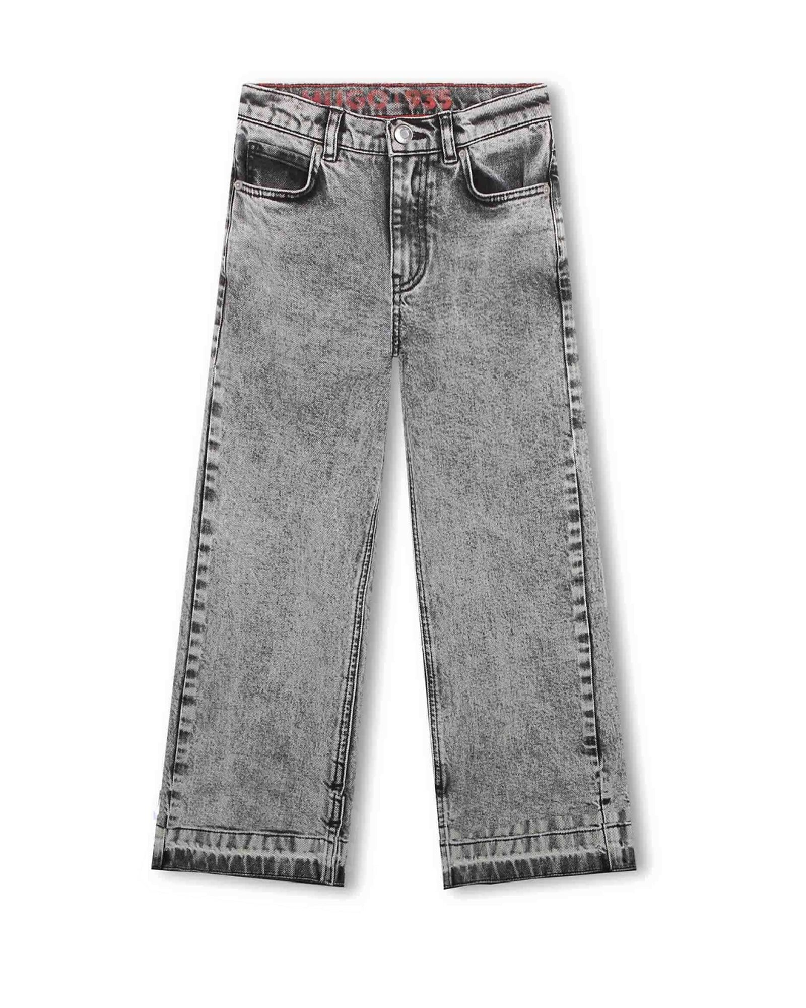 Pantalon 5 poches en denim - Denim Grey