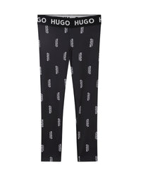Legging sporty à motif - Black