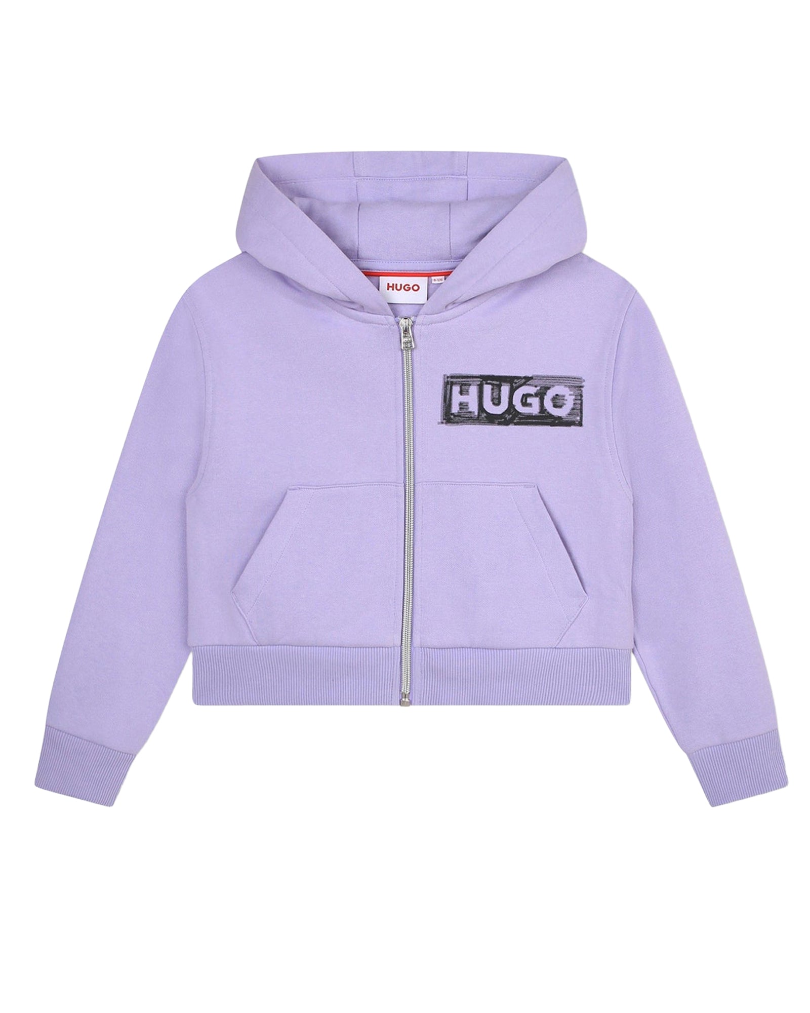 Gilet de survêtement à capuche en coton - Light Violet