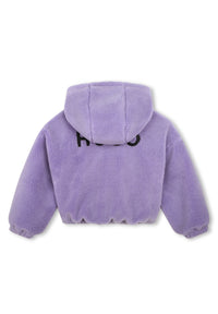 Embroidered hoodie - Light Violet