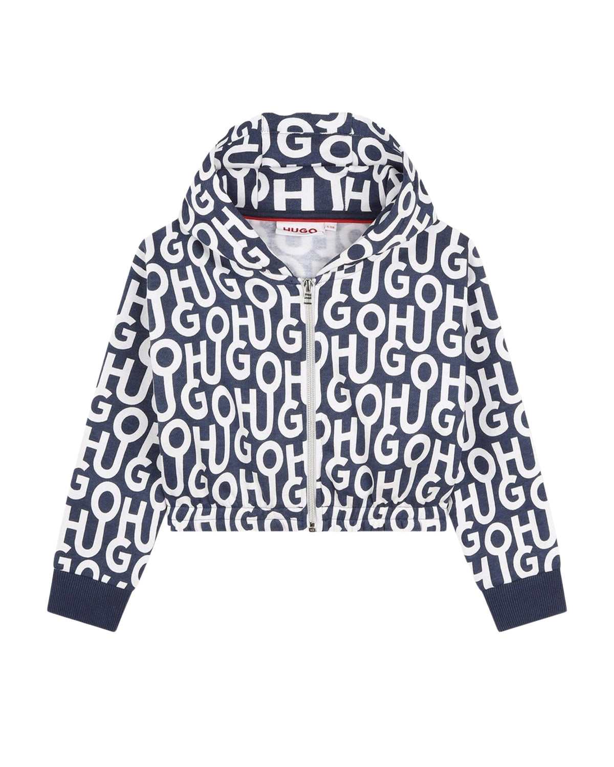 Cardigan de survêtement à capuche en molleton - Medieval Blue