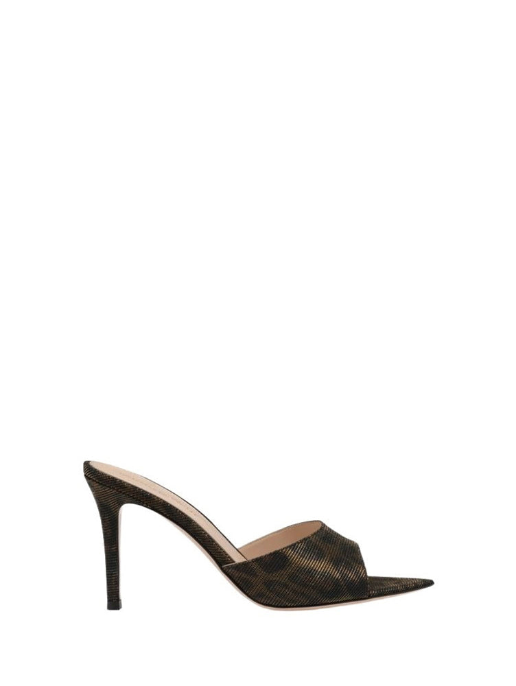 Mules Elle 85 - Brun