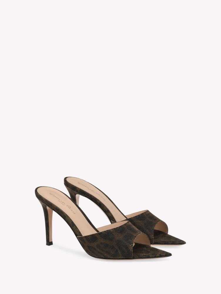 Mules Elle 85 - Brun