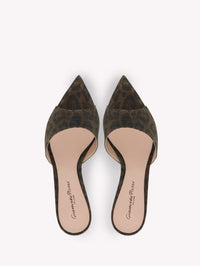 Mules Elle 85 - Brun
