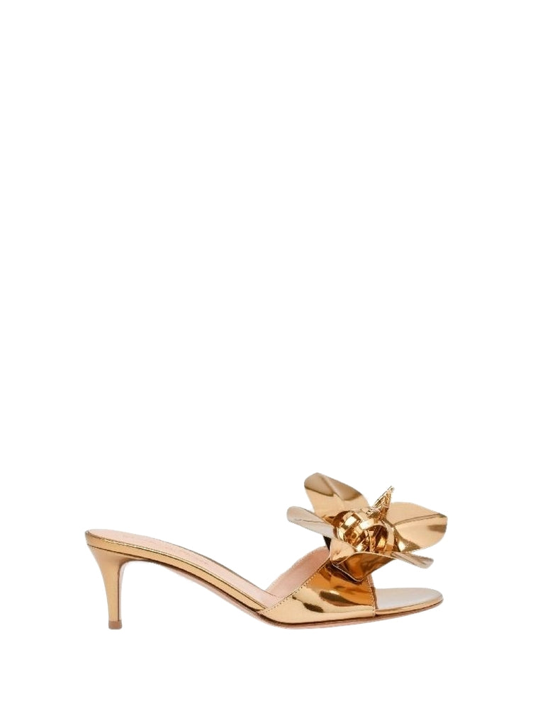 Sandales Lucilla 55 en cuir lisse - Or