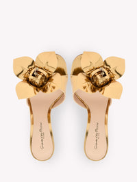 Sandales Lucilla 55 en cuir lisse - Or