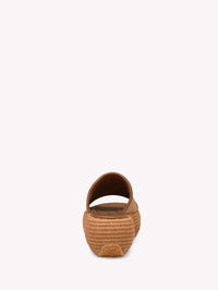 Sandales Amami 60 en cuir lisse - Marron