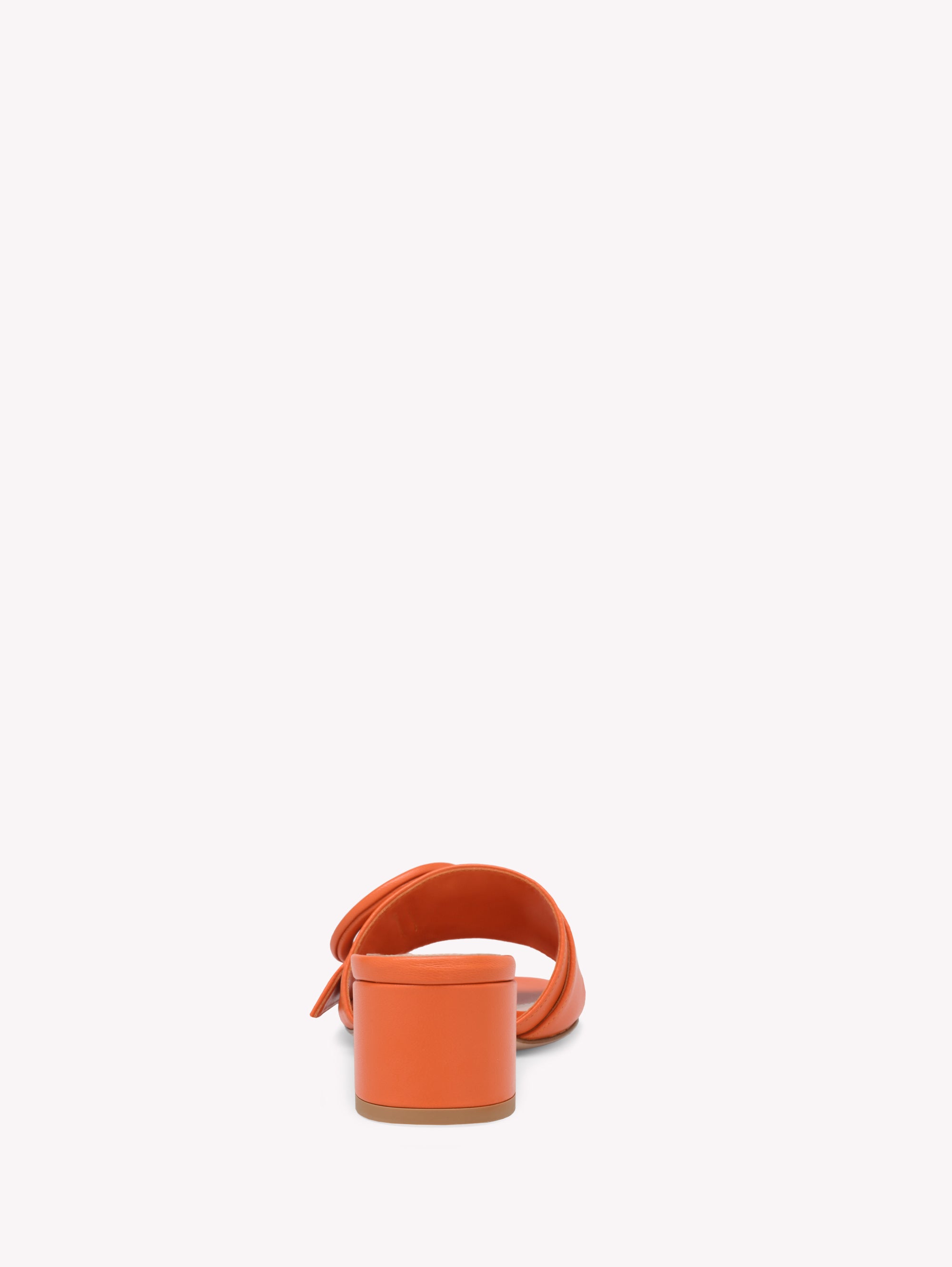 Sandales Venezia 45 en cuir lisse - Orange