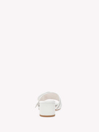Sandales Venezia 45 en cuir lisse - Blanc