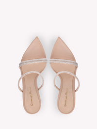 Sandales Cannes 105 en daim - Rose