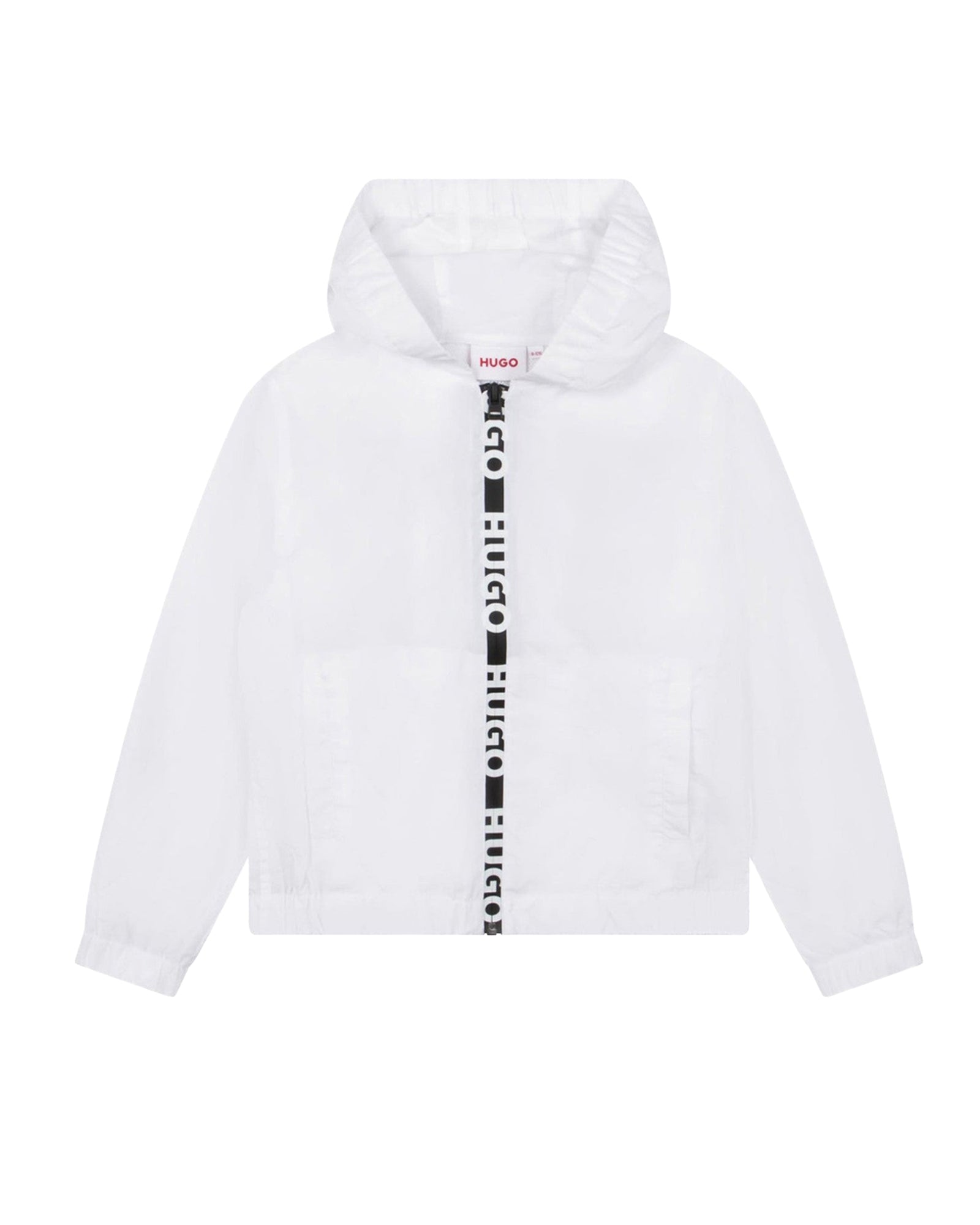Veste coupe-vent à zip - Blanc