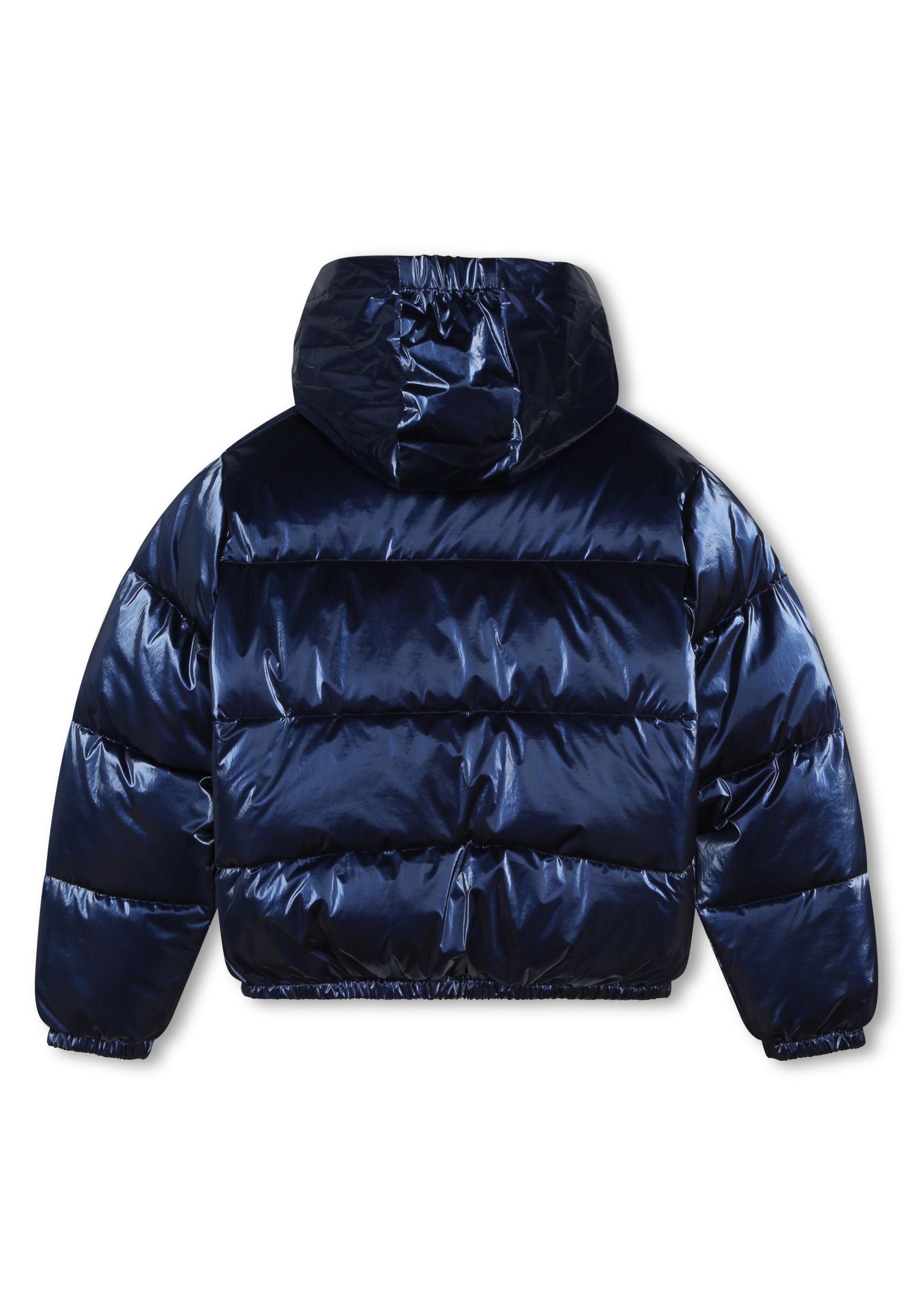 Doudoune à capuche à zip - Médiéval Blue