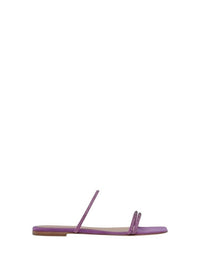 Sandales Cannes en daim - Violet